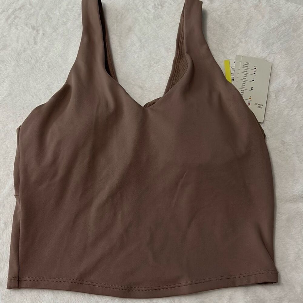 All In Motion - V-Neck Sport Bra. Brown. Size XS.‎ NWT